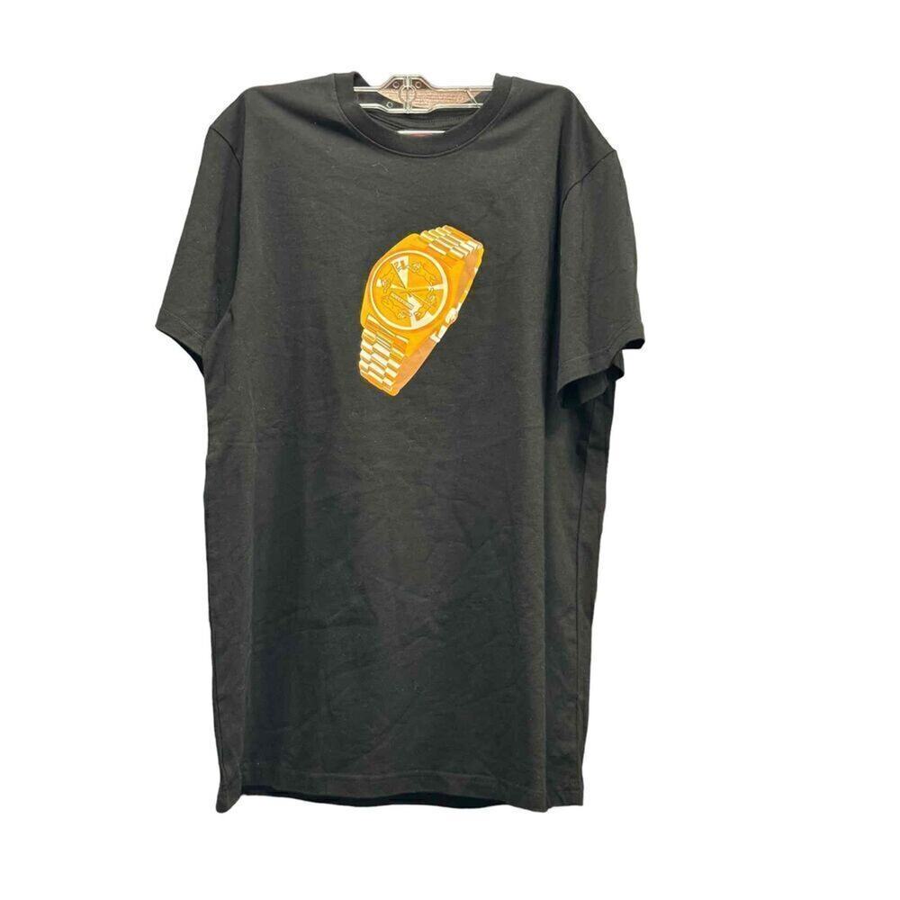 NWT Ice Cream Fauxlex S/S Tee Mens Black Watch Graphic Sz S Street Culture